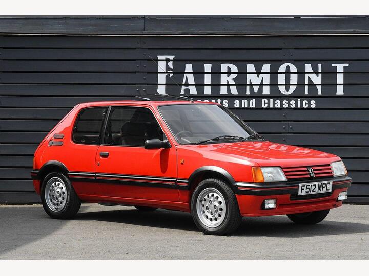 Peugeot 205 Peugeot 205 GTI - A Great Example - 1.6 Fun!