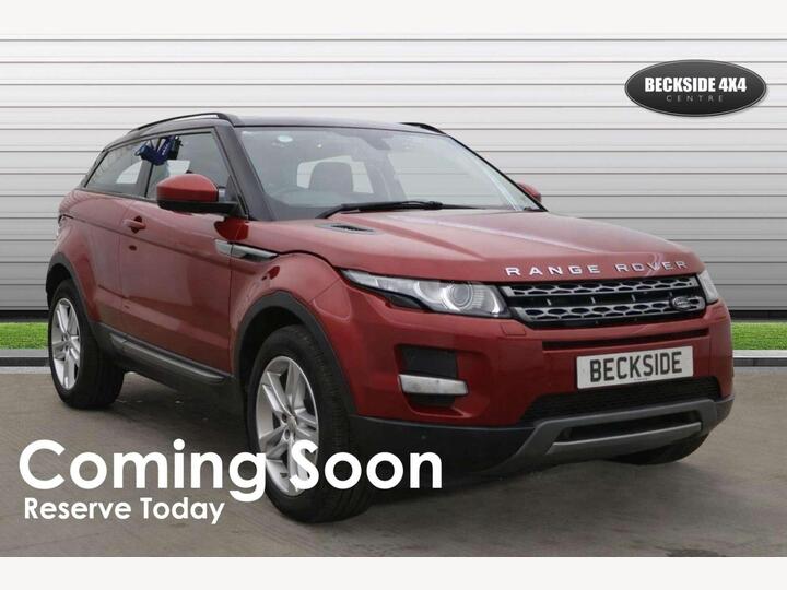 Land Rover RANGE ROVER EVOQUE 2.2 SD4 Pure Tech 4WD Euro 5 (s/s) 3dr Land Rover RANGE ROVER EVOQUE 2.2 SD4 Pure Tech 4WD Euro 5 (s/s) 3dr