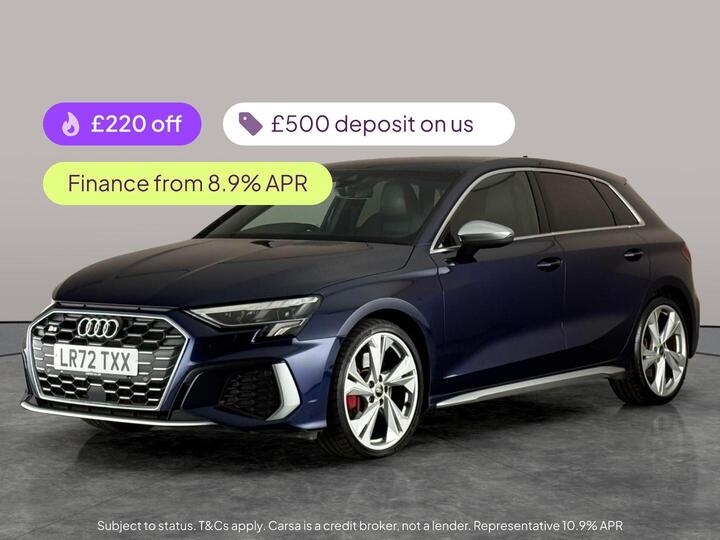 Audi S3 2.0 TFSI Sportback S Tronic Quattro Euro 6 (s/s) 5dr