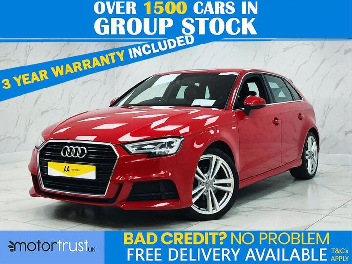 Audi A3 1.5 TFSI CoD S Line Sportback Euro 6 (s/s) 5dr