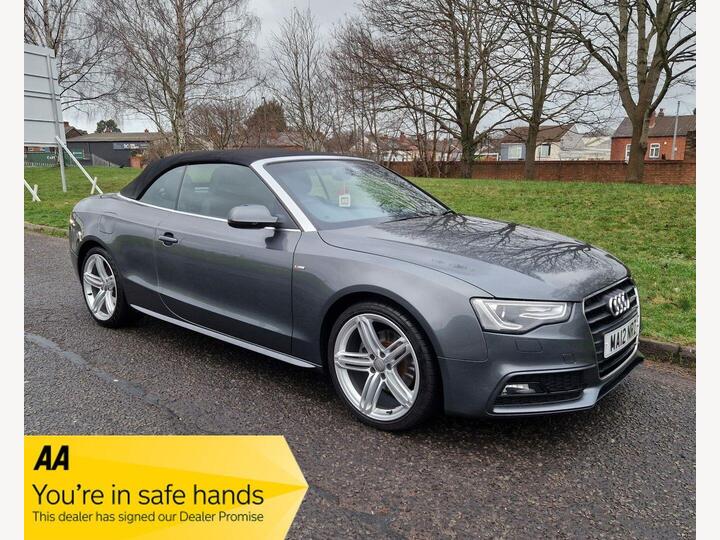 Audi A5 Cabriolet 2.0 TDI S Line Euro 5 (s/s) 2dr