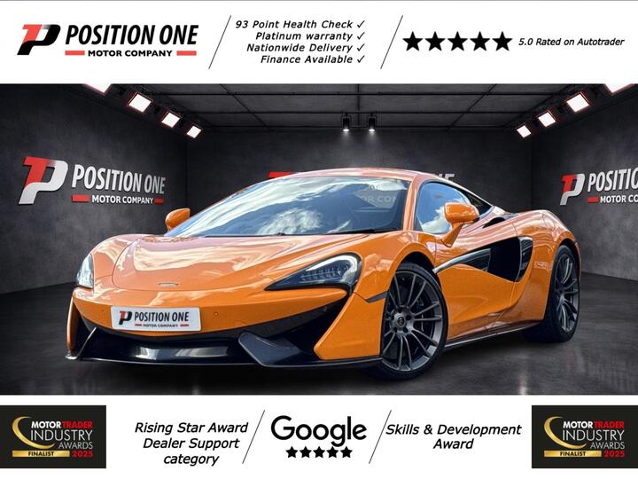 McLaren 570S 3.8T V8 SSG Euro 6 (s/s) 2dr