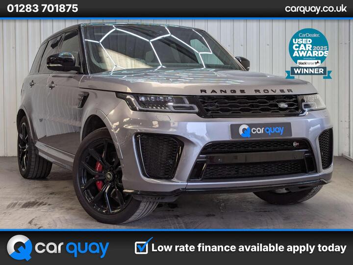 Land Rover Range Rover Sport 5.0 P575 V8 SVR Auto 4WD Euro 6 (s/s) 5dr Land Rover Range Rover Sport 5.0 P575 V8 SVR Auto 4WD Euro 6 (s/s) 5dr