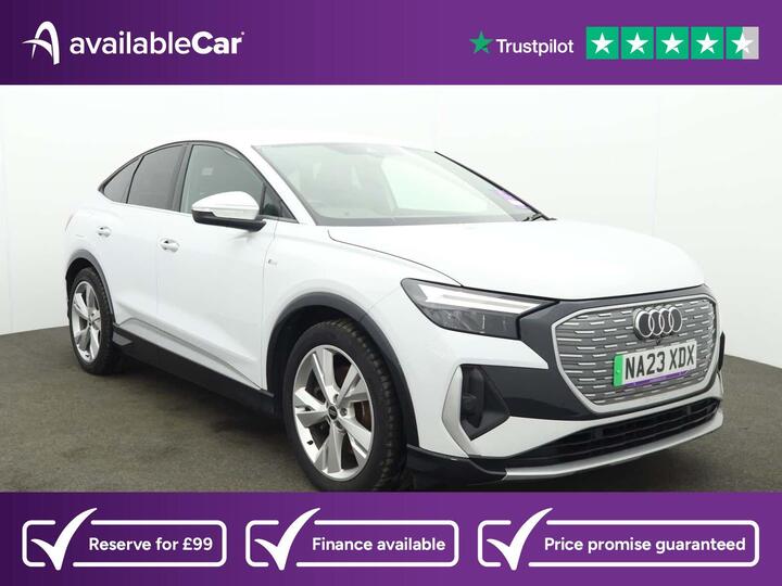 Audi Q4 E-tron 40 S Line Sportback Auto 5dr 82kWh