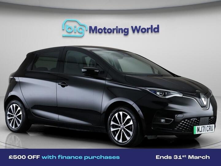 Renault Zoe R135 EV50 52kWh GT Line Auto 5dr (Rapid Charge)