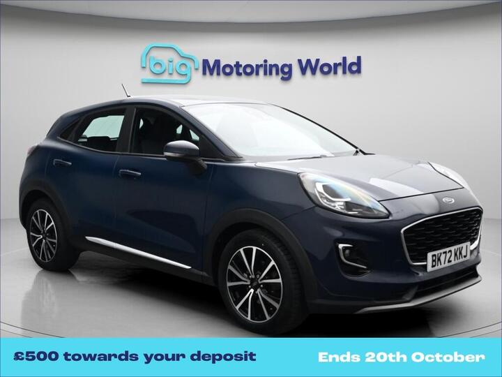 Ford Puma 1.0T EcoBoost MHEV Titanium Euro 6 (s/s) 5dr