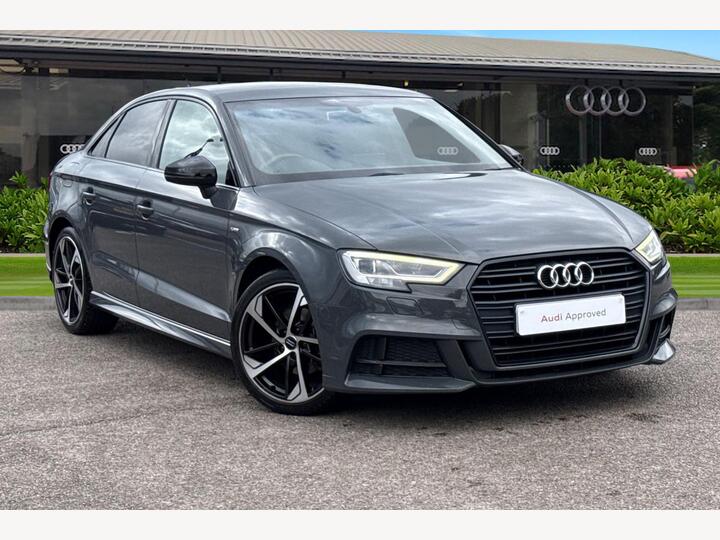 Audi A3 Saloon 1.0 TFSI 30 Black Edition S Tronic Euro 6 (s/s) 4dr
