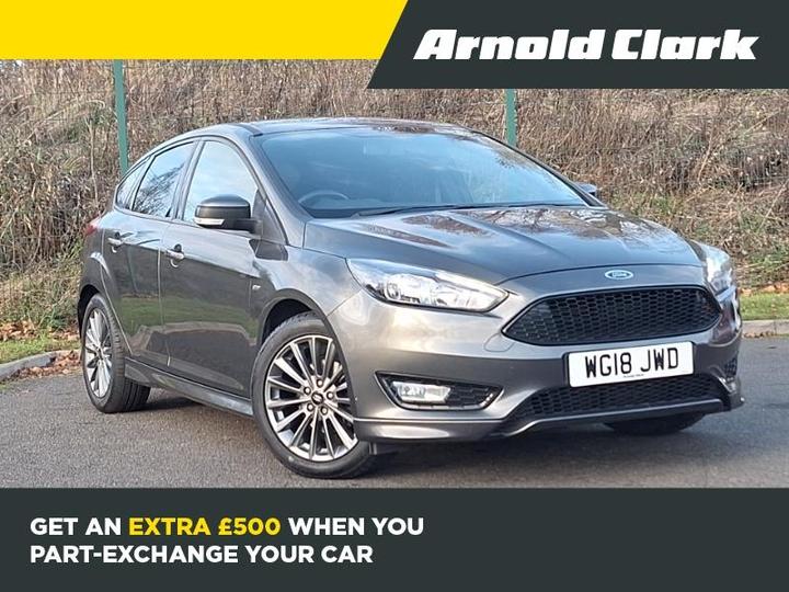 Ford Focus 1.0T EcoBoost ST-Line Euro 6 (s/s) 5dr