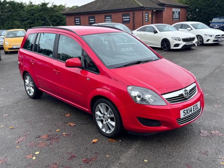 Vauxhall Zafira 1.7 CDTi EcoFLEX Exclusiv Euro 5 5dr (SNav)