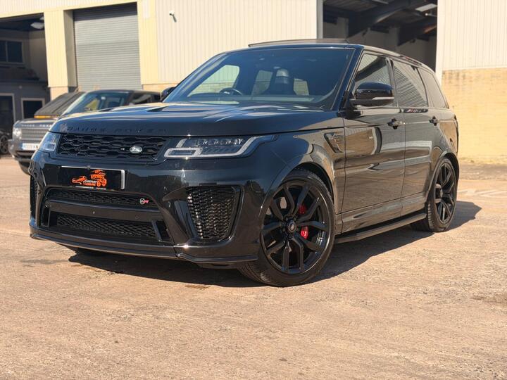Land Rover Range Rover Sport 5.0 P575 V8 SVR Auto 4WD Euro 6 (s/s) 5dr Land Rover Range Rover Sport 5.0 P575 V8 SVR Auto 4WD Euro 6 (s/s) 5dr