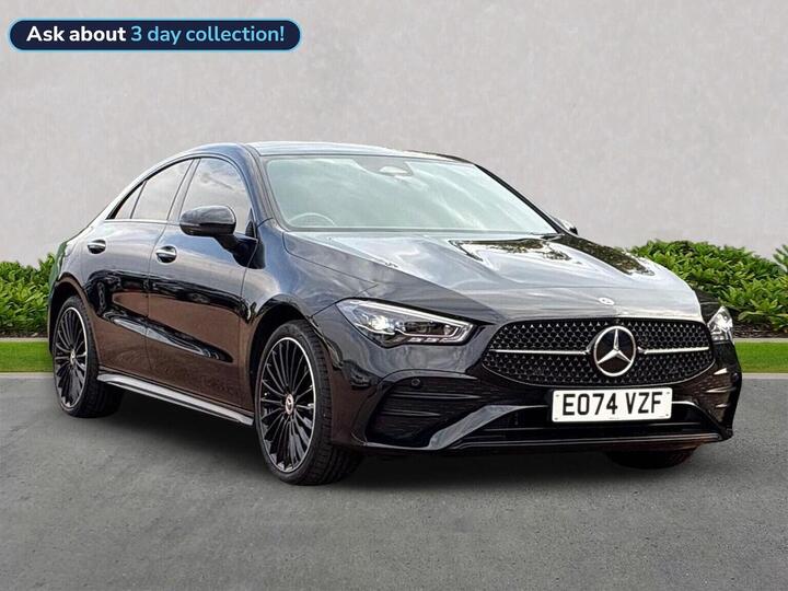 Mercedes-Benz CLA 1.3 CLA250e 15.6kWh AMG Line (Premium Plus) Coupe 8G-DCT Euro 6 (s/s) 4dr Mercedes-Benz CLA 1.3 CLA250e 15.6kWh AMG Line (Premium Plus) Coupe 8G-DCT Euro 6 (s/s) 4dr