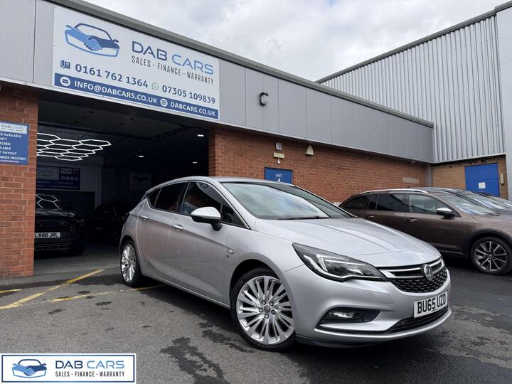 Vauxhall ASTRA 1.6 CDTi BlueInjection Elite Nav Euro 6 (s/s) 5dr