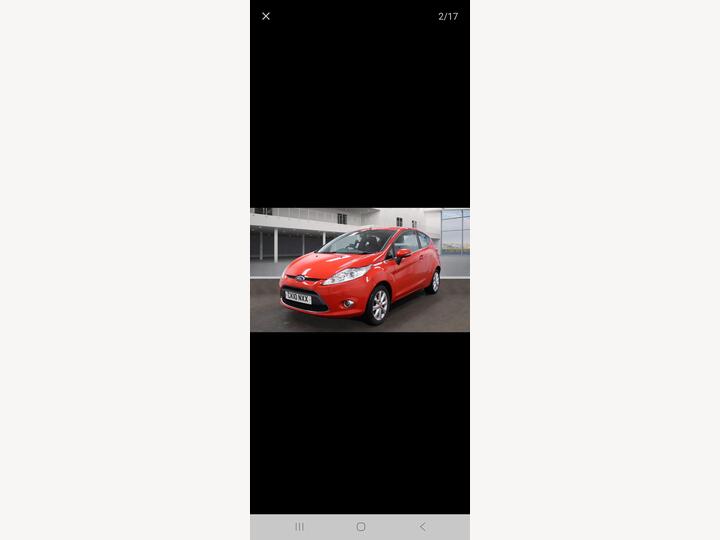 Ford Fiesta 1.25 Zetec 3dr Ford Fiesta 1.25 Zetec 3dr