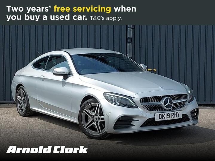 Mercedes-Benz C Class 2.0 C220d AMG Line (Premium) G-Tronic+ Euro 6 (s/s) 2dr