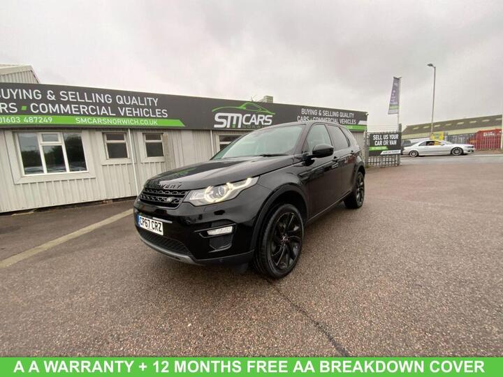 Land Rover DISCOVERY SPORT 2.0 TD4 HSE Black Auto 4WD Euro 6 (s/s) 5dr Land Rover DISCOVERY SPORT 2.0 TD4 HSE Black Auto 4WD Euro 6 (s/s) 5dr
