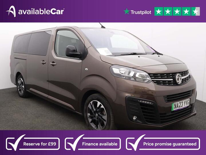 Vauxhall Vivaro Life Electric 50kWh Ultimate Auto LWB 5dr (8 Seat, 11kW Charger)