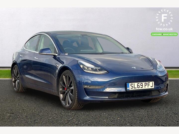 Tesla Model 3 (Dual Motor) Performance Auto 4WDE 4dr (Performance Upgrade) Tesla Model 3 (Dual Motor) Performance Auto 4WDE 4dr (Performance Upgrade)