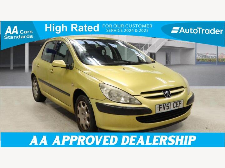 Peugeot 307 1.6 16v GLX 5dr (a/c)