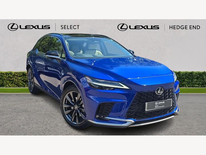 Lexus RX 2.5 450h+ 18.1kWh F Sport Design E-CVT 4WD Euro 6 (s/s) 5dr