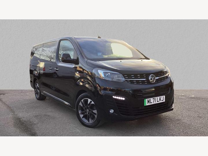 Vauxhall Vivaro Life 50kWh Elite Auto LWB 5dr (8 Seat, 7.4kW Charger)