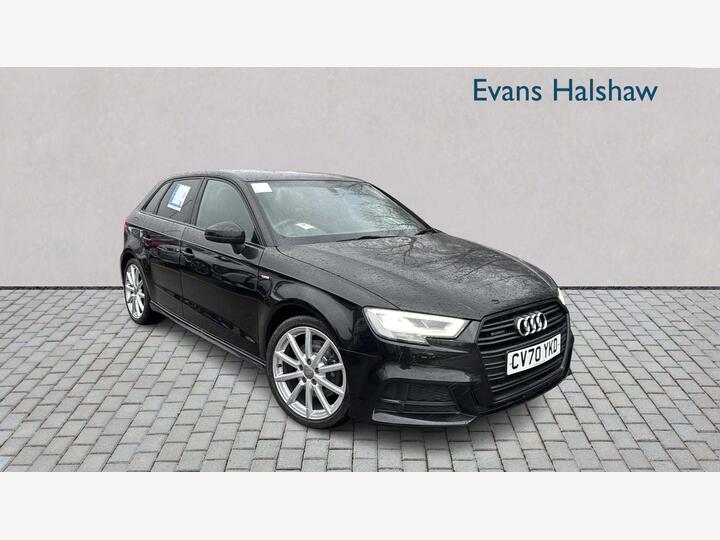 Audi A3 SPORTBACK 2.0 TFSI 40 Black Edition Sportback S Tronic Quattro Euro 6 (s/s) 5dr