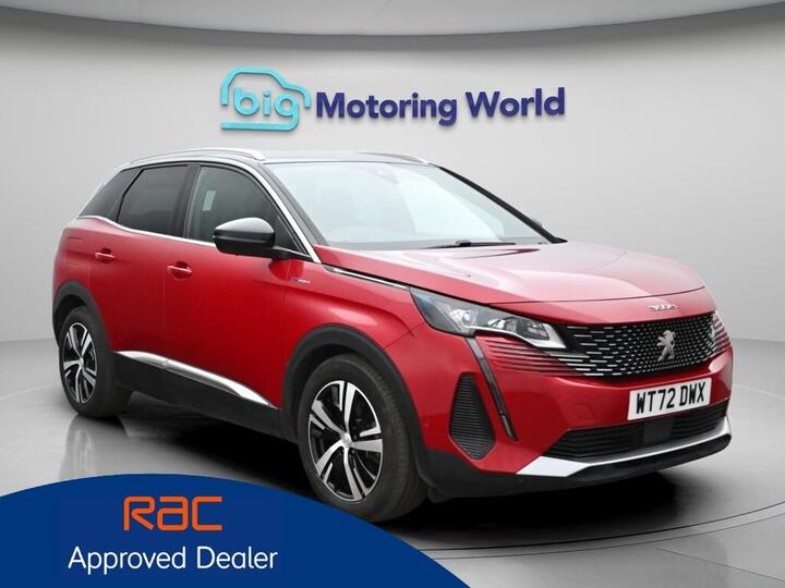 Peugeot 3008 1.6 13.2kWh GT E-EAT Euro 6 (s/s) 5dr