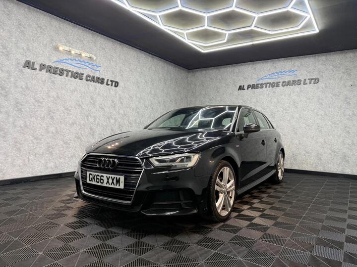 Audi A3 2.0 TDI S Line Sportback S Tronic Auto 6Spd Euro 6 (s/s) 5dr