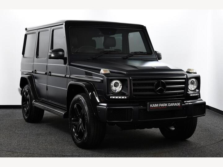Mercedes-Benz G-CLASS 3.0 G350 CDI V6 Night Edition G-Tronic 4WD Euro 6 (s/s) 5dr Mercedes-Benz G-CLASS 3.0 G350 CDI V6 Night Edition G-Tronic 4WD Euro 6 (s/s) 5dr