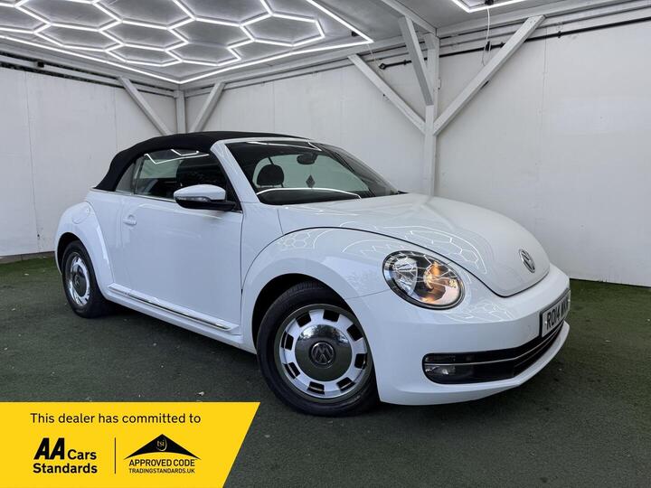 Volkswagen Beetle 1.6 TDI BlueMotion Tech Design Cabriolet DSG Euro 5 (s/s) 2dr