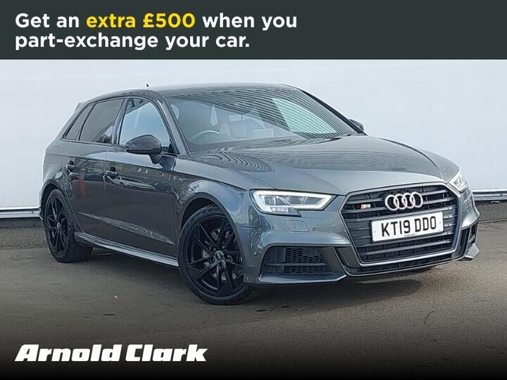 Audi S3 2.0 TFSI Black Edition Sportback S Tronic Quattro Euro 6 (s/s) 5dr