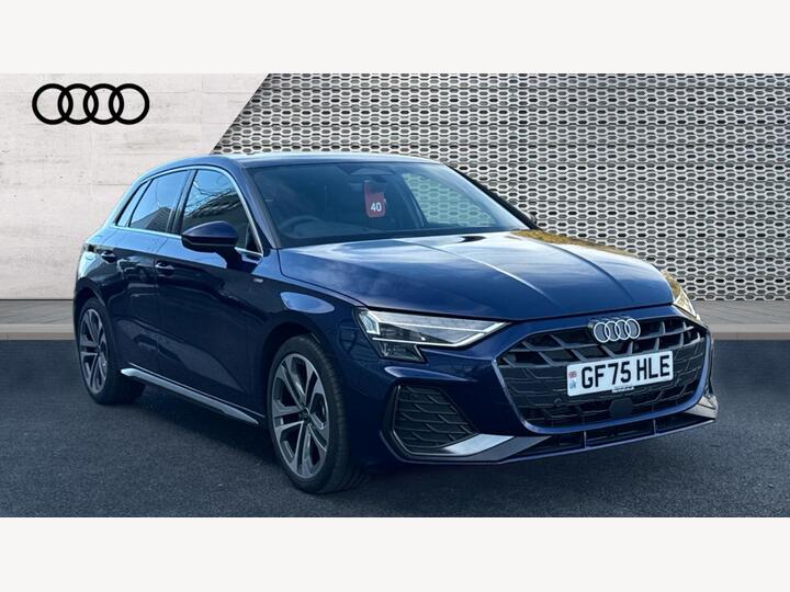 Audi A3 1.5 TFSI 30 S Line Sportback S Tronic Euro 6 (s/s) 5dr