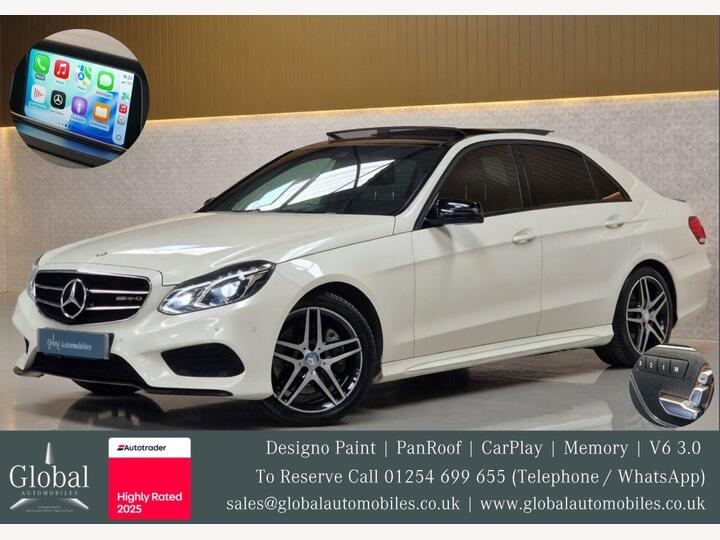 Mercedes-Benz E-CLASS 3.0 E350 V6 BlueTEC AMG Night Edition (Premium) G-Tronic+ Euro 6 (s/s) 4dr Mercedes-Benz E-CLASS 3.0 E350 V6 BlueTEC AMG Night Edition (Premium) G-Tronic+ Euro 6 (s/s) 4dr