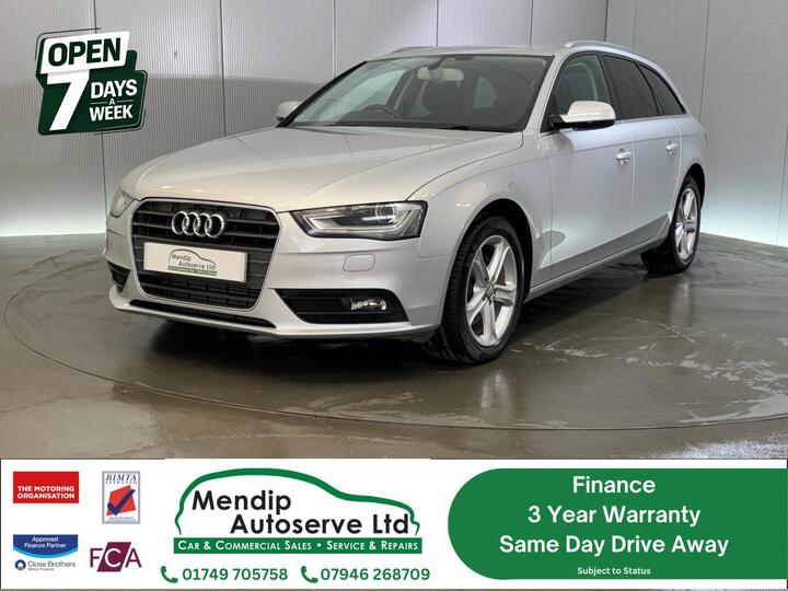 Audi A4 Avant 2.0 TFSI SE Estate 5dr Petrol Multitronic Euro 5 (s/s) (211 Ps)