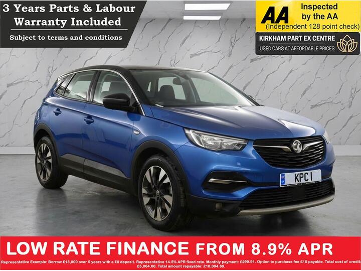 Vauxhall GRANDLAND X 1.2 Turbo Sport Nav Euro 6 (s/s) 5dr