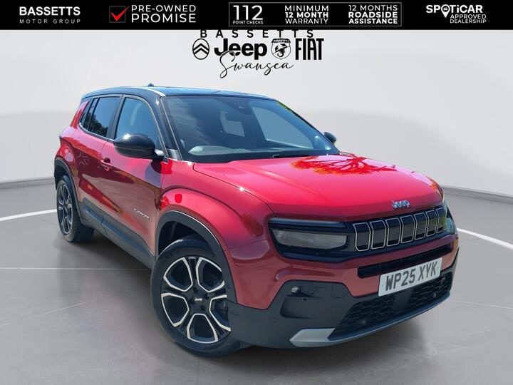 Jeep AVENGER 1.2 Summit Euro 6 (s/s) 5dr Jeep AVENGER 1.2 Summit Euro 6 (s/s) 5dr