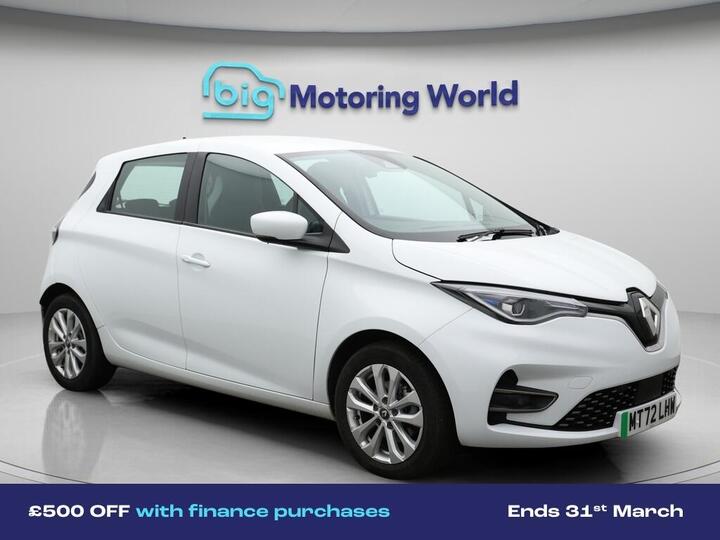 Renault Zoe R135 EV50 52kWh S Edition Auto 5dr (Rapid Charge)