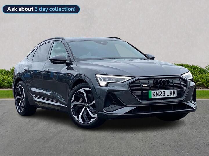 Audi E-TRON 55 Black Edition Sportback Auto Quattro 5dr 95kWh (11kW Charger)