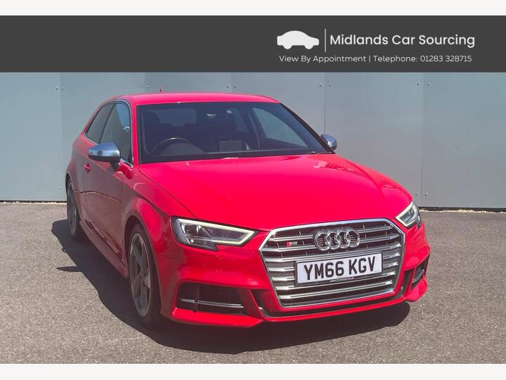 Audi S3 2.0 TFSI S Tronic Quattro Euro 6 (s/s) 3dr