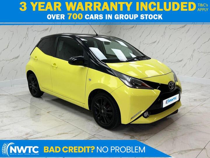 Toyota AYGO 1.0 VVT-i X-cite 3 Yellow Bi-Tone Euro 6 5dr
