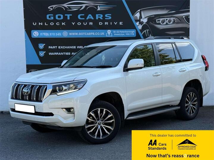 Toyota Land Cruiser 2.8D Icon Auto 4WD Euro 6 5dr (7 Seat)