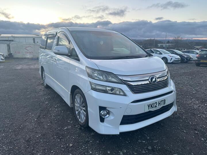 Toyota Vellfire GOLD EDITION 2.4 PETROL AUTO 5 DR