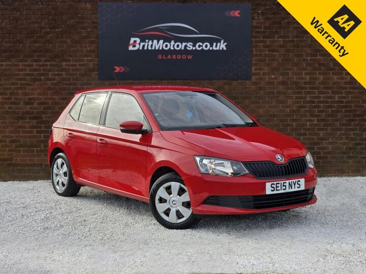 Skoda FABIA 1.0 S Euro 6 (s/s) 5dr Skoda FABIA 1.0 S Euro 6 (s/s) 5dr