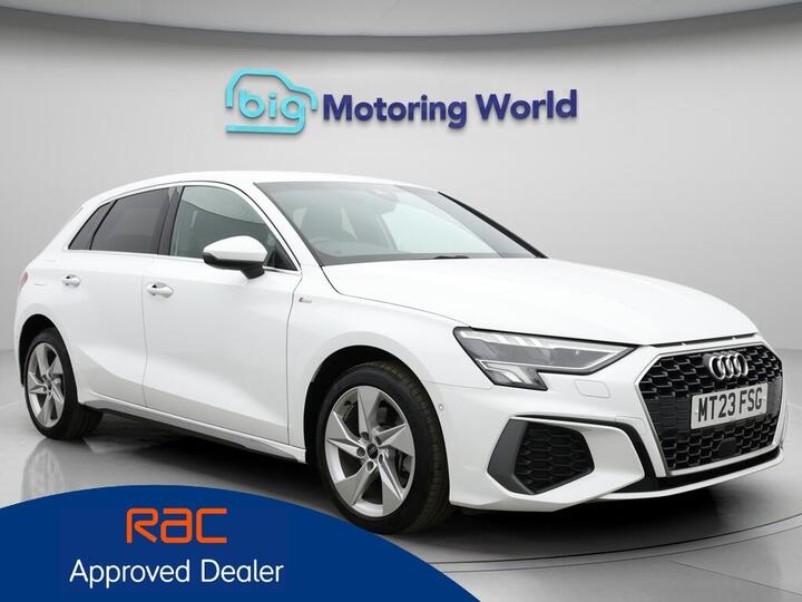 Audi A3 1.4 TFSIe 40 S Line Sportback S Tronic Euro 6 (s/s) 5dr 13kWh