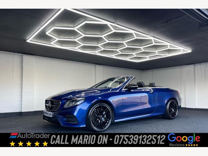 Mercedes-Benz E-CLASS 2.0 E220d AMG Line Cabriolet G-Tronic+ Euro 6 (s/s) 2dr Mercedes-Benz E-CLASS 2.0 E220d AMG Line Cabriolet G-Tronic+ Euro 6 (s/s) 2dr