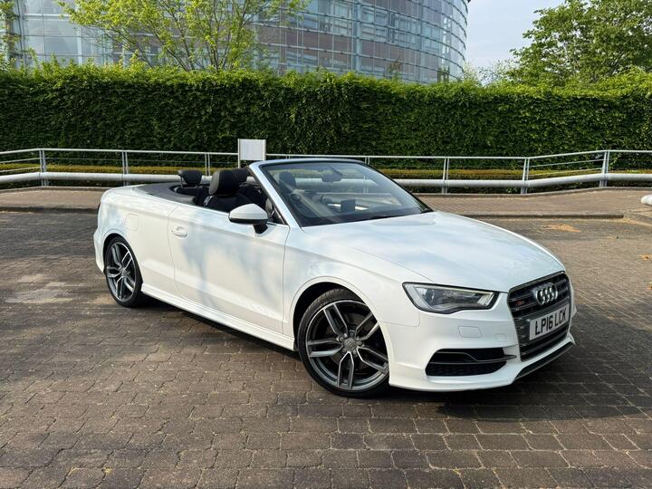 Audi S3 2.0 TFSI Cabriolet S Tronic Quattro Euro 6 (s/s) 2dr (Nav)
