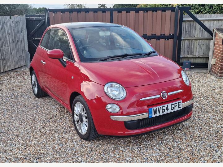 Fiat 500 1.2 Lounge Euro 6 (s/s) 3dr