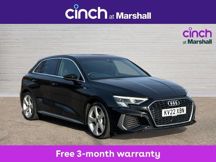 Audi A3 1.0 TFSI 30 S Line Sportback S Tronic Euro 6 (s/s) 5dr