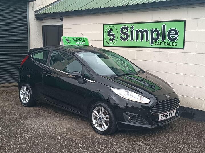 Ford Fiesta 1.5 TDCi Zetec Euro 6 3dr