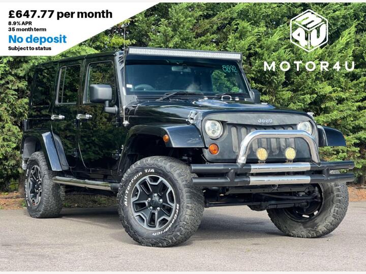 Jeep JEEP WRANGLER UNLIMITED 3.6 V6 Sahara Auto 4WD Euro 6 4dr