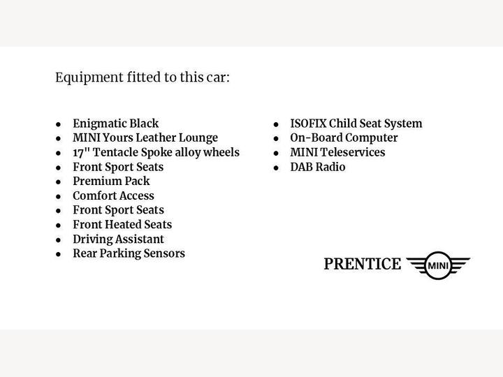 MINI Hatch 1.5 Cooper Exclusive Steptronic Euro 6 (s/s) 3dr